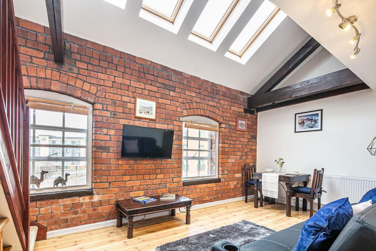 Beautiful 1-Bed Apartment In Grade Listed Warehouse - Victoria Quays, Sheffield City Centre, Free Parking, Pet Friendly, Netflix Bagian luar foto